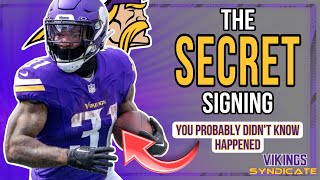 The SECRET Signing Cam Akers has ReSigned with the Minnesota Vikings [upl. by Eimorej411]