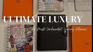 Hermes Ulysse PM Notebook  The Most Underrated Luxury Planner [upl. by Hannasus615]