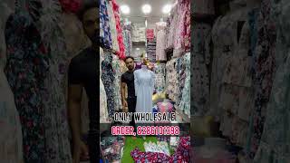 Ghas Bazar Ladies One Piece Gown Wholesale Of Ladies Cloth Mumbai Fs Collection [upl. by Ahsha]