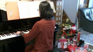 Deck the Halls  piano solo jazz arrange 讃美歌「ひいらぎ飾ろう」 [upl. by Kahcztiy820]