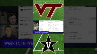 Virginia Tech vs Vanderbilt Football Preview and PredictionCan Vandy upset Va Tech cfb [upl. by Chari]