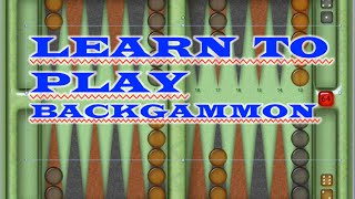 How To Play BACKGAMMON Super Easy LESSON pt 2 [upl. by Min]