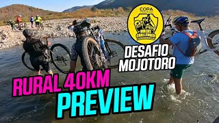 Copa Travesía Bikers Desafío Mojotoro 7ma Edición 40KM Rural Bike Course Preview Salta MTB [upl. by Chobot363]