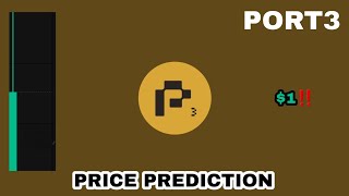 PORT3 COIN TO THE MOON‼️ PORT3 NETWORK PRICE PREDICTION 1 IS REAL⁉️ NEW KUCOIN LISTING PORT3 CRYPTO [upl. by Erdua]