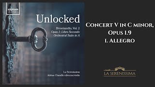 Giuseppe Antonio Brescianello Concerto V in C minor opus 19 i Allegro [upl. by Busby]