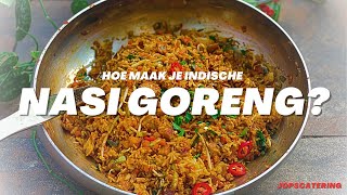 Hoe maak je Nasi Goreng Indische keuken [upl. by Rainer221]