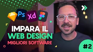 WEB DESIGN TUTORIAL Migliori Software FREE e come iniziare  Corso Web Designer 2 [upl. by Arikihs]