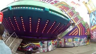 Flying Saucer centrifuge and the Beast in Kemah [upl. by Ulric]