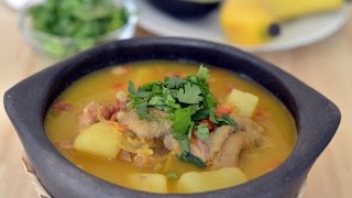 COLOMBIAN MONDONGO  How to Make Beef Tripe Stew  SyS [upl. by Jezabella]