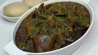 How to cook Afang soup like a pro  Calabar style Afang soup I guarantee perfect result every time [upl. by Marge]