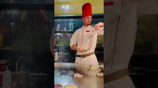 MOYE MOYE benihana laugh food chef ytshorts viral trending trendingshorts youtubeshorts [upl. by Anilys210]