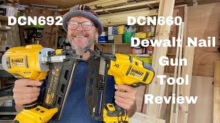 DCN692 amp DCN660 Dewalt Nailer Tool Review’s [upl. by Cordle434]