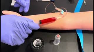 HOW TO PERFORM A VENIPUNCTURE USING A SYRINGE  PHLEBOTOMY 2024 [upl. by Star750]