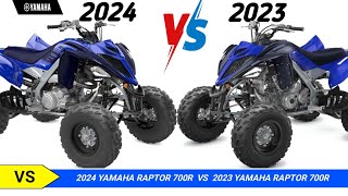 2024 Yamaha Raptor 700R VS 2023 Yamaha Raptor 700R [upl. by Peri]