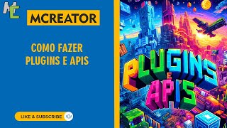 Mcreator Como Fazer Plugins ✸【TODAS VERSÕES】 [upl. by Nylekoorb]