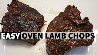 Mouthwatering Oven Lamb Chops A MustTry Recipe [upl. by Charlean]