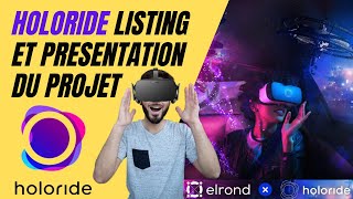 🥳 Listing RIDE token Maiar Exchange 16 décembre présentation du projet Holoride 🚀 NFT Metaverse [upl. by Larret831]