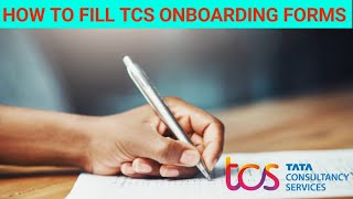 How to fill Onboarding Forms  TCS  OBF [upl. by Lebezej]