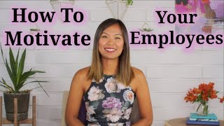 Employee Engagement  How to Motivate Employees [upl. by Ddat]