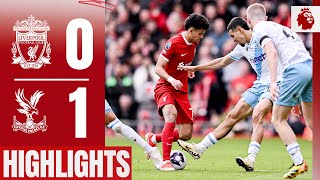 Firsthalf Goal Defeats Reds at Anfield  Liverpool 01 Crystal Palace  Highlights [upl. by Karolyn]