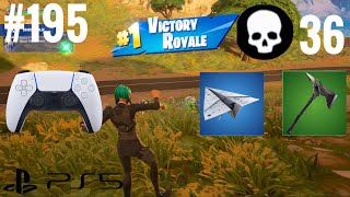 36 Elimination Solo vs Squads Win Fortnite Chapter 5 Season 1 PS5 [upl. by Ltsyrk]