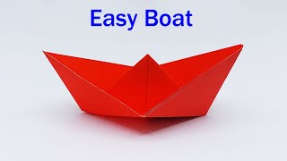 How To Make a Paper Boat  Easy Boat Making Tutorial [upl. by Novyert535]