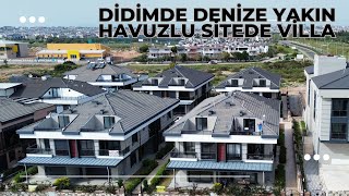 Didimde Havuzlu Sitede Dört Oda Bir Salon Çok Güzel Villa [upl. by Ethelbert]