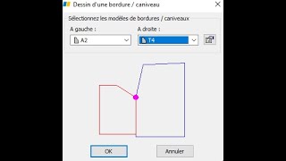 COVADIS 17  HABILLAGE BORDURES ET CANIVEAUX 2D ET 3D [upl. by Nylrad]