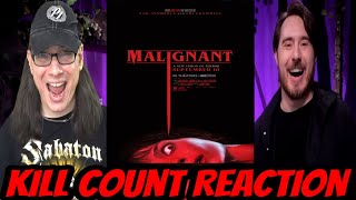 Malignant 2021 KILL COUNT REACTION [upl. by Jany]