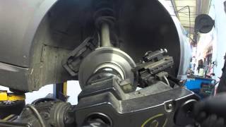 Brake Disc Skimming on BMW 650i Sport [upl. by Rosy516]