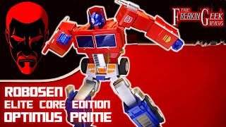 Robosen Elite Core Edition OPTIMUS PRIME EmGos Transformers Reviews N Stuff [upl. by Halilahk462]