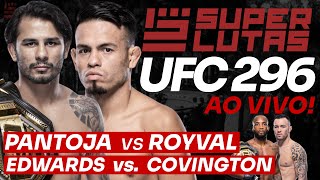 UFC 296 AO VIVO  ALEXANDRE PANTOJA x BRANDON ROYVAL  LEON EDWARDS x COLBY COVINGTON  BRASILEIROS [upl. by Idona950]