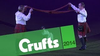 Heelwork to Music  Mary Ray and Richard Curtis  Crufts 2014 [upl. by Lorenza]