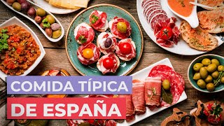 Comida Española 🇪🇸  10 Platos típicos de España que debes probar [upl. by Snell]