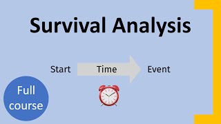 Survival Analysis Full course [upl. by Efar369]