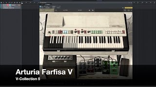 Arturia Farfisa V  Sound Demo [upl. by Keavy313]