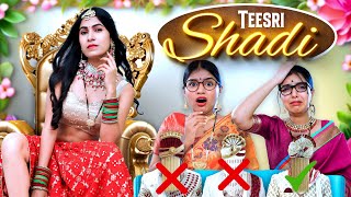 Bholi Ki Doli  Teesri Shaadi  Mummy Ka Honeymoon  Indian Wedding Family Drama  Anaysa [upl. by Skrap]