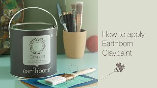 How to apply Earthborn Claypaint [upl. by Nomyar]