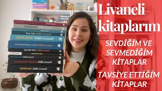 Livaneli kitaplarım Sevdiğim amp sevmediğim kitapları Tavsiye ettiklerim Zülfü Livaneli külliyatı [upl. by Tammy]