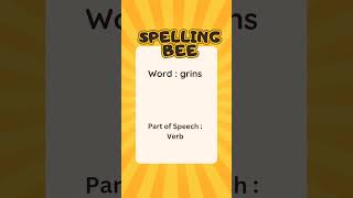 Spelling Bee Words for Kids  Fun and Easy Spelling Practice spellingbee wordoftheday phonicsfun [upl. by Neenad]