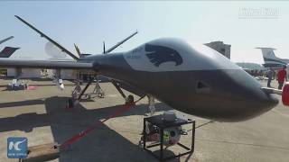 Chinas Wing Loong ID drone unveiled at airshow in Zhuhai [upl. by Christy282]