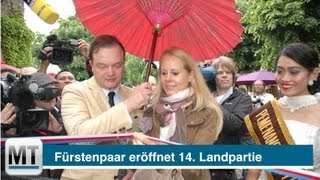 Fürst Alexander zu SchaumburgLippe eröffnet 14 Landpartie im Schloss Bückeburg [upl. by Bobbie]