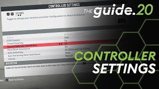 The ONLY Controller Settings Guide you will ever need for FIFA 20  INDEPTH advice amp best settings [upl. by Kelsi]