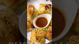 Uzbekistans Favorite Snack  The Fluffiest Puff Samsa In Samarkand Streets [upl. by Berri]