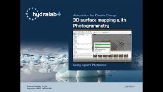 3D surface mapping with Photogrammetry using Agisoft Photoscan [upl. by Deanna]