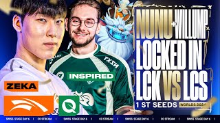 NUNU LOCKED IN VS THE BEST LCK TEAM  HLE VS FLY WORLDS 2024  CAEDREL [upl. by Ed809]