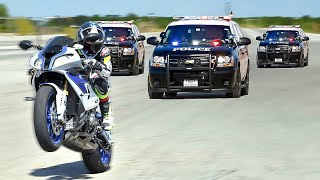 When Police Chase Idiots on Motorcycles [upl. by Manup]