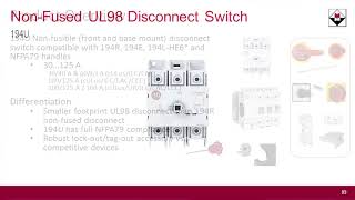 194U NonFused Disconnect Switch [upl. by Mccready]