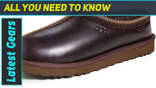 UGG Tasman Regen Leather – The Best Luxurious Slippers for Men [upl. by Dena321]