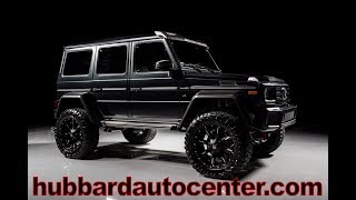 2017 MercedesBenz GClass G550 4x4 squared with custom wheels [upl. by Annawad]